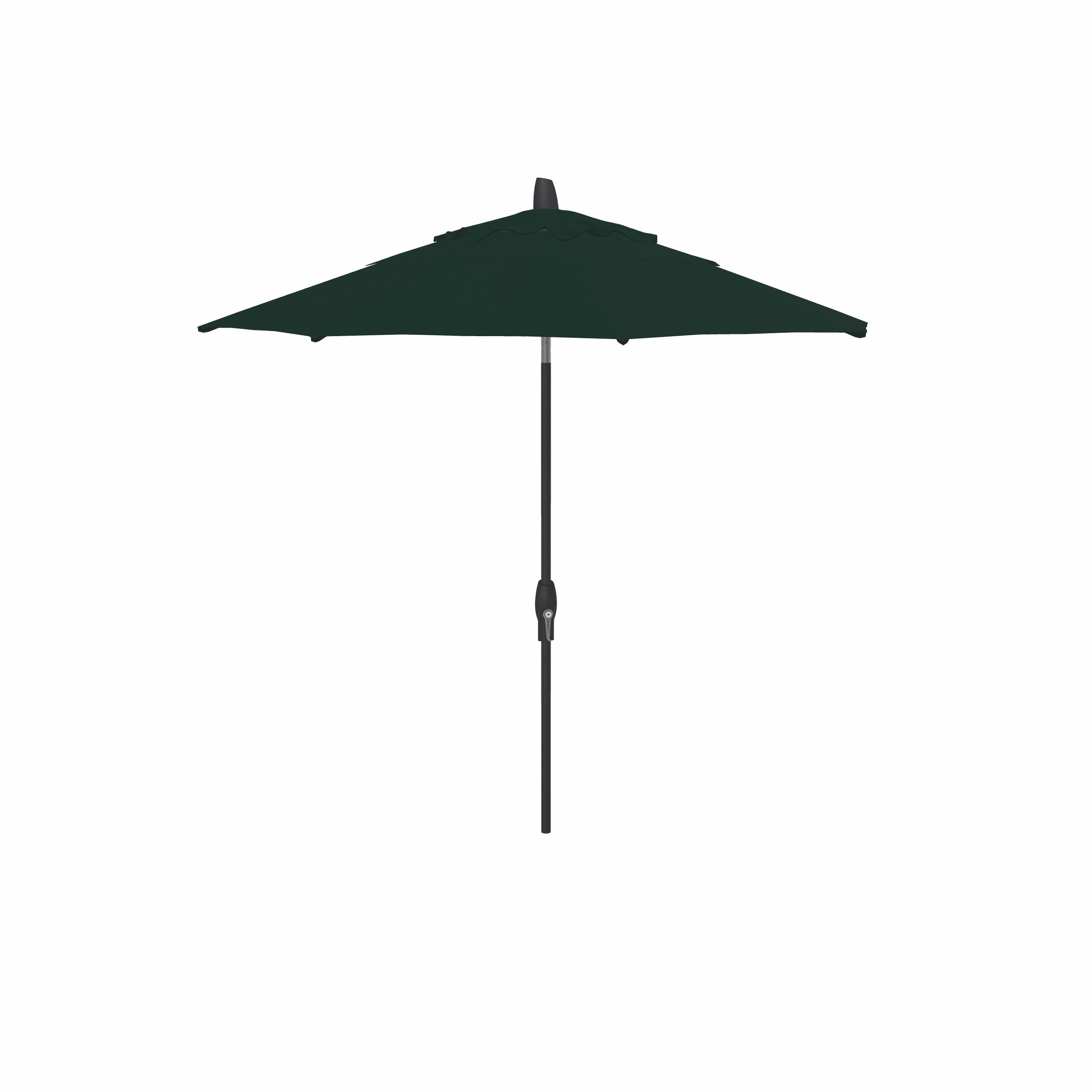 9' Auto Tilt Market Umbrella - Forest Green